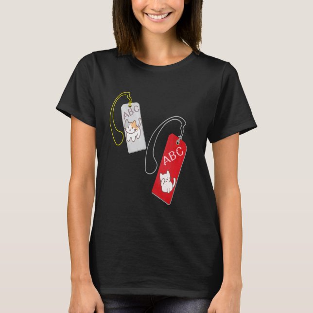ABC Katzen T-Shirt (Vorderseite)