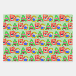 ABC Kids Design Wrapper Geschenkpapier Set