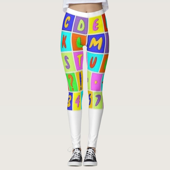 ABC-Leggings Leggings (Vorderseite)