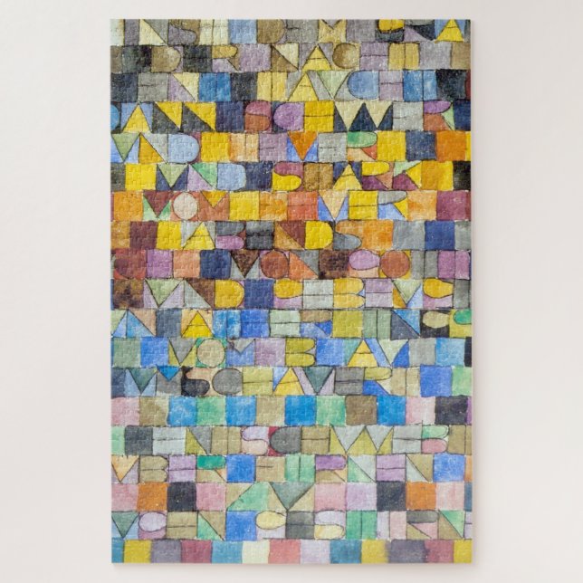 ABC, Paul Klee Puzzle (Vertikal)