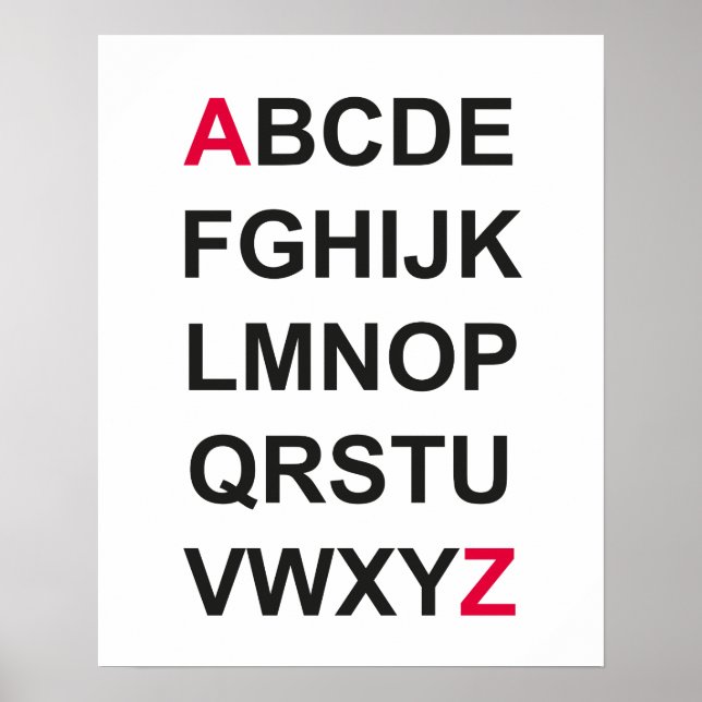 ABC Poster (Vorne)