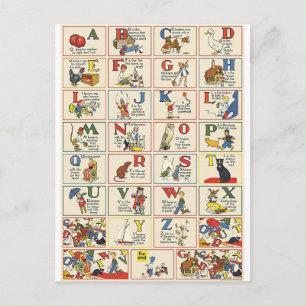 ABC POSTKARTE