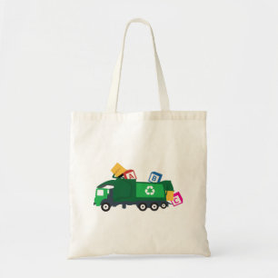 ABC Recycelnd Müllwagen Tragetasche