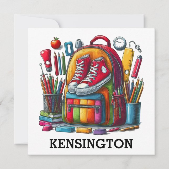 ABC SIEHE MICH AN MITTEILUNGSKARTE (Vorderseite)