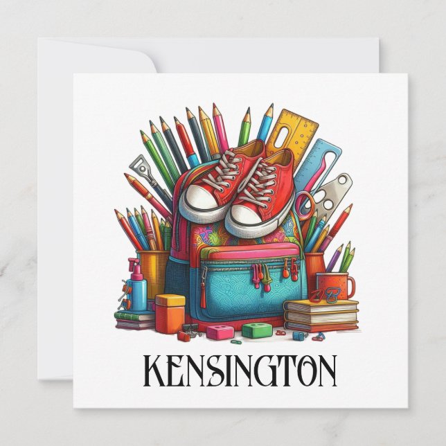 ABC SIEHE MICH AN - SIEHE ZURÜCK MITTEILUNGSKARTE (Vorderseite)