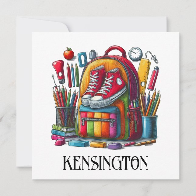 ABC SIEHE MICH AN - SIEHE ZURÜCK MITTEILUNGSKARTE (Vorderseite)