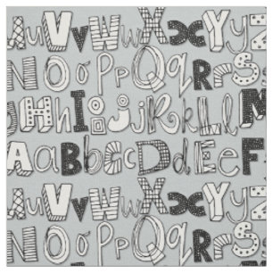 ABC Silber Stoff