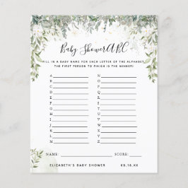 ABC-Spiel | Floral Baby Shooting Game