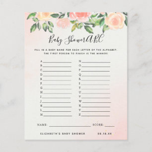 ABC-Spiel   Floral Baby Shooting Game