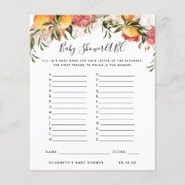 ABC-Spiel | Floral Baby Shooting Game