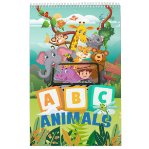 ABC Tiere Kalender