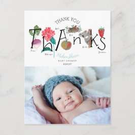 ABC | Vielen Dank | Foto Postkarte