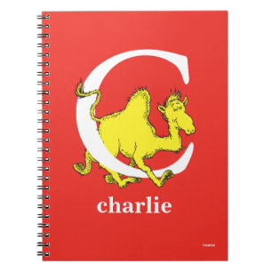 ABC von Dr. Seuss: Buchstabe C - Weiß Name hinzu Notizblock