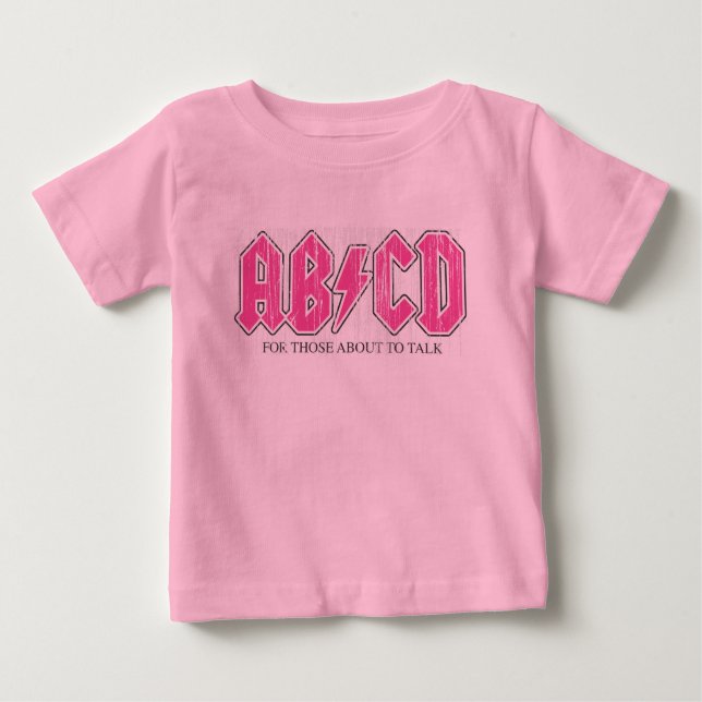 ABCD BABY T - SHIRT (Vorderseite)
