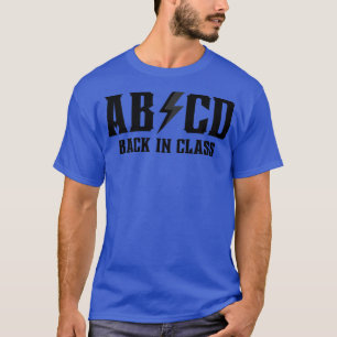 ABCD Back in Klasse 3 T-Shirt