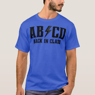 ABCD Back in Klasse 3 T-Shirt