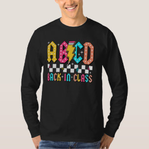 ABCD Black in Class Teacher Student erster Tag zur T-Shirt