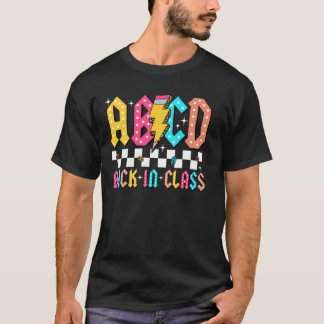 ABCD Black in Class Teacher Student erster Tag zur T-Shirt