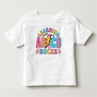 ABCD lernen Kleinkind T-shirt