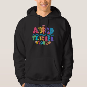 ABCD Teacher Tour Erster Schultag Zurück Hoodie