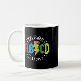 Abcd Vorschule rockt 1. Tag Pre-k Lehrer Ck Zur S Kaffeetasse