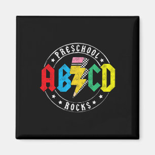 Abcd Vorschule rockt 1. Tag Pre-k Lehrer zurück zu Magnet