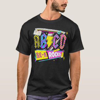 ABCD Vorschule Rockt Zurück zur Schule PreK Kinder T-Shirt