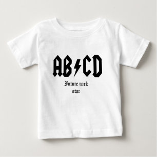 ABCD Zukunft-Rockstar Baby T-shirt