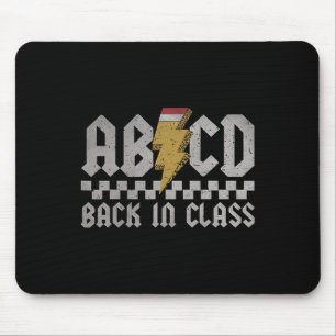 Abcd Zurück In Cl Erster Schultag Lehrer S Mousepad