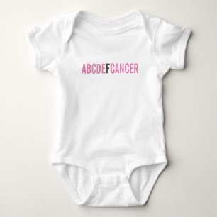 ABCDE F CANCER BABY STRAMPLER