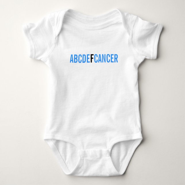 ABCDE F KREBS BABY STRAMPLER (Vorderseite)