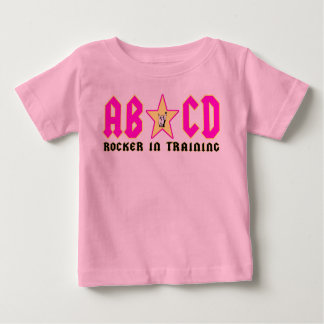 abcdpink baby t-shirt