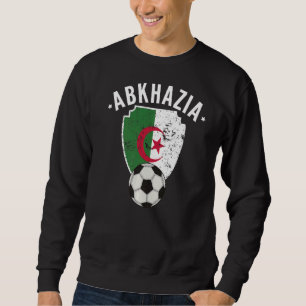 Abchasia Soccer Ball Abchasia Flag Football Abchas Sweatshirt
