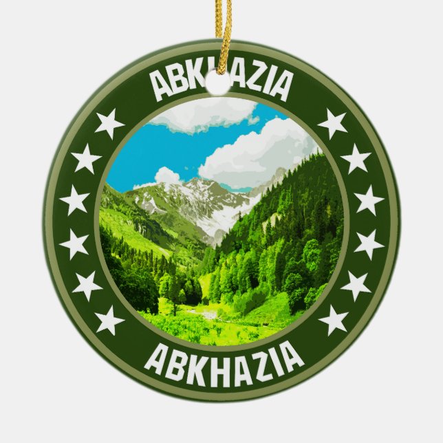 Abchasien Keramik Ornament (Vorne)