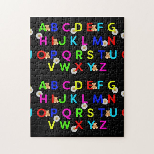 ABCs Alphabet Letters Puzzle (Vertikal)