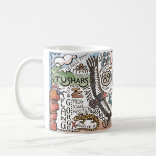 ABCs der Inspiration in Utah-Tasse Kaffeetasse