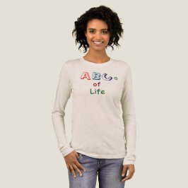 ABCs des Lebens T-Shirt Tri-Blend Shirt