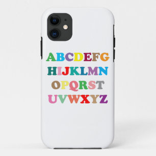 ABCs farbenfrohe Buchstaben Case-Mate iPhone Hülle