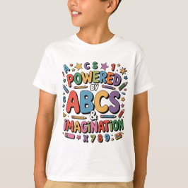ABCs & Imagination - Farbige Lernerlebnisse für Ki T-Shirt