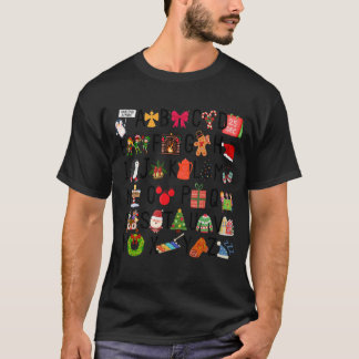 ABCs Lernen Kindergarten Lehrer Weihnachtsalph T-Shirt