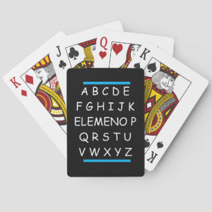 ABCs lustiges Sarcastic Grammar Spielkarten