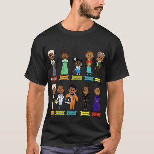 ABCs of Black History Month Pride Women Men Teache T-Shirt