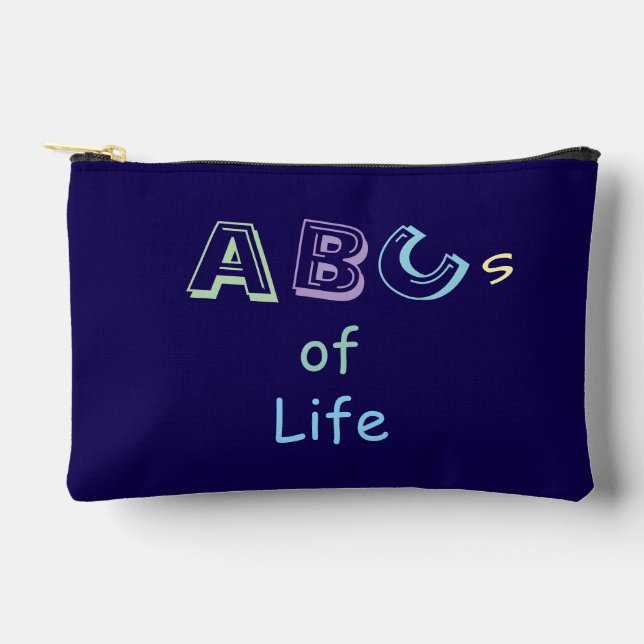 ABCs of Life Pouch/Bag Zubehörtasche (Vorderseite)