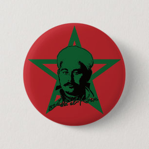 Abd el-Krim Rif Leader Graphic Style Abdelkarim Button