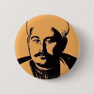 Abd el-Krim Rif Leader Graphic Style Abdelkarim Button