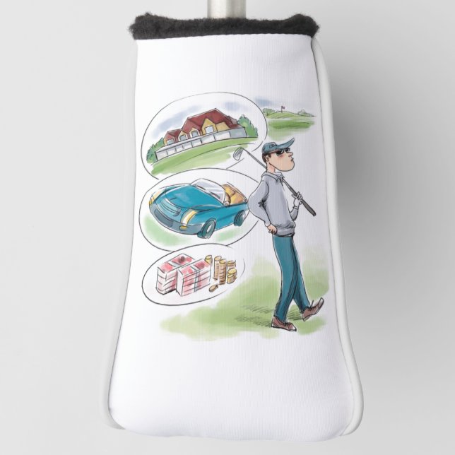 Abdecken Sie Ihren Schwung: individuell anpassbare Golf Headcover (Rotieren 90)