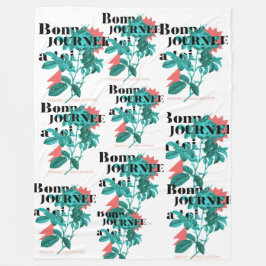 Abdeckung aus Polwolle & Sherpa Fleecedecke