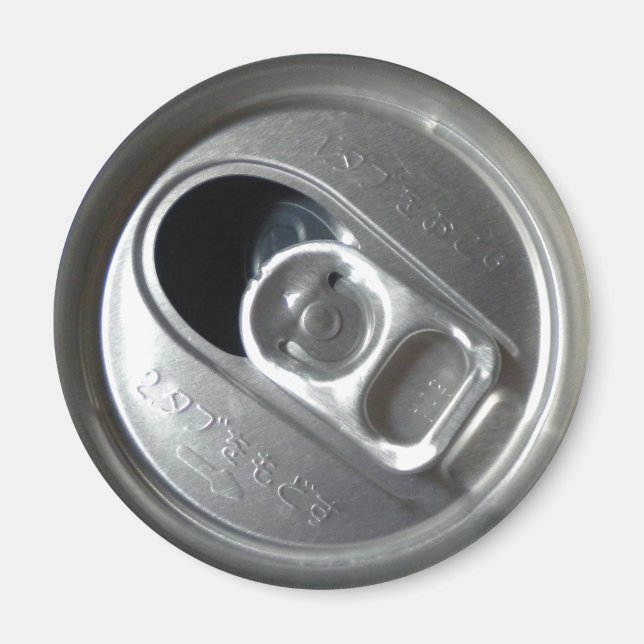 Abdeckung der Dose trinken in Japan offen Magnet (Vorne)