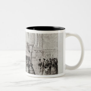 Abdeckung der Kerbe der Klavierquadrille Zweifarbige Tasse