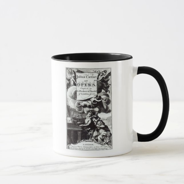 Abdeckung der Noten für Julius Cäsar Tasse (Rechts)